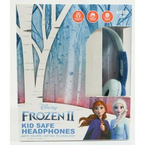 Disney Frozen 2 Kid Safe Headphones Adjustable Headband Soft Ear Cushion